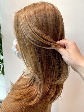 ステア ケース(stair case) つや感たっぷりとろみキャメル　脱白髪染め　30代40代50代