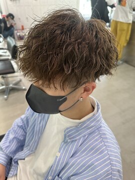 フィフス 天神大名(fifth) ツイストスパイラルパーマツイストパーマメンズ刈り上げマッシュ