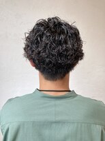 アロマ ヘアー ルーム 新宿店(AROMA hair room) 束感ショートツーブロックマッシュ波巻き/新宿/新宿西口