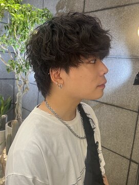 アンジェ(ange) 簡単スタイリングできまるツイストスパイラルパーマ　松井