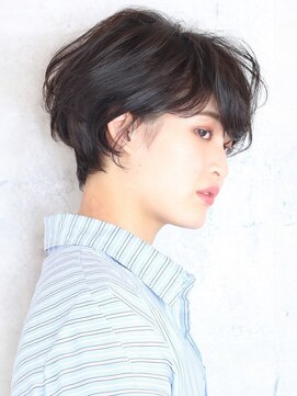 ビュートリアム ギンザ(BEAUTRIUM) 丸みショートボブ/ひし形ショートボブ/耳かけショートボブ