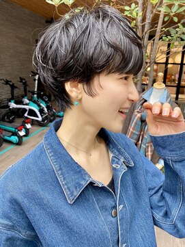 ハルキ ミナト ジャパン オオサカ(HARUKI MINATO japan OSAKA) 30代40代50代小顔似合わせカットくびレイヤーエモージュ大人可愛