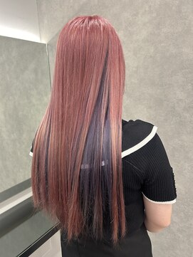 プライズ 成増店(prize) ペールピンクラベンダー ダブルカラー 成増地下鉄成増