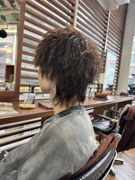 メロン 恵比寿(MERON) 【MINAMI】メンズウルフ×ツイストパーマ20代30代40代/恵比寿