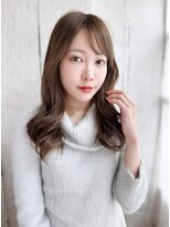 ラピス 新宿店(Lapis) 【ダメージレスな艶髪に】フェミニンウェーブ×ブラウン【新宿】