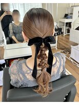 オウン(AUN)&nbsp;タイト編み下ろし