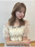 ハニーベージュくびれミディアム