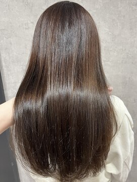 マウ(mau) 艶髪 ブラウン ロングヘア