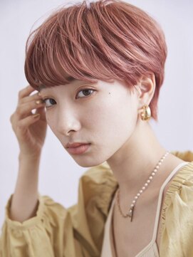 カロン トウキョウ 中野北口店(Kalon Tokyo) おぴんくカラーとショート