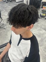 オム ブランシェ(HOMME BLANCHE’)&nbsp;【Natsuki】ゆるく動くシャドウパーマ