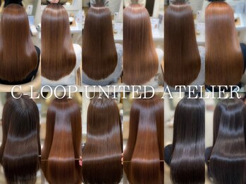 シーループユナイテッドアトリエ(C-LOOP UNITED ATELIER)の写真/《#髪質改善#艶髪》水素ストレートの水素ケアはリピート率90％以上！縮毛矯正とは思えない自然な仕上がりに