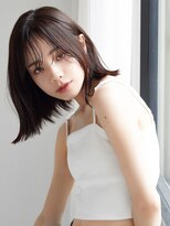 ロエ 福山川口店(loe)&nbsp;【loe】ニュアンスカラー×ミディアム