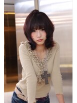 ルーシー 川越(LUCEY)&nbsp;韓国ヘア/海外風レイヤー/レイヤーカット/ミディアム/髪質改善