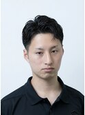 モテ髪◎七三ベリーショート×ナチュラルツーブロック