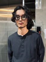 ジーナ オム 札幌(Zina Homme) 波巻きツイストスパイラル*メンズカット*Zina Homme札幌