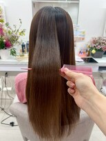 エレラビューティー(ELERA beauty) 【ビフォーアフターあり】地毛風酸性ストレート/ロング/ブラウン