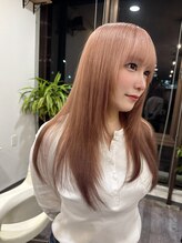 リンドヘアー(Lindo hair)&nbsp;ピンクミルクティxレイヤー