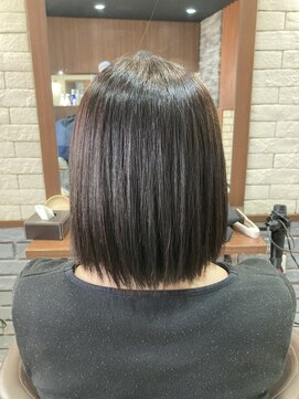ルシクラージュ 武蔵小杉店(Recyclage) 縮毛矯正切りっぱなしボブ☆