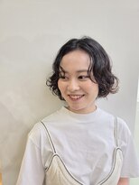プランタンアヴェダ(printemps AVEDA)&nbsp;デジタルパーマ×ニュアンスパーマボブ