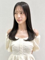 オーロ 塚口店(ORO)&nbsp;艶感ダークカラー×上品ワンカールロング