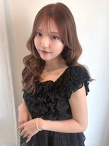 アンニュ(annuy)&nbsp;透明感カラー 韓国ヘア 20代 レイヤーカット ハッシュカット