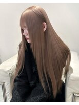 ベレーザ 川越(Beleza)&nbsp;ba17053_ミルクティーベージュハイトーンカラー透明感ストレート