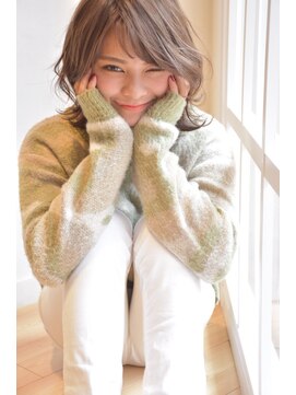 スプレンド センター南(SPLENDO hair nail supply&co.) 【SPLENDO立花】光に透けるヌーディーアッシュ