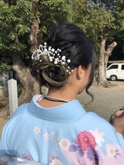 着物＆浴衣にぴったりのヘアスタイル