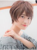 クラシカルボルドーマニッシュショート