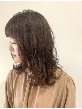 テラスヘア 新潟駅南(TERRACE hair) ショコラグレージュ ミディ