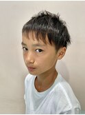 ツーブロック・爽やかアシメショート