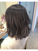 ヘアーアンドスパ エンジェイ(HAIR＆SPA enj) バレイヤージュカラー