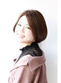 ナチュラルボブ≪CALI・田町・三田・美容室・CHIAKI≫