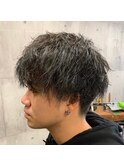 メンズカットパーマ