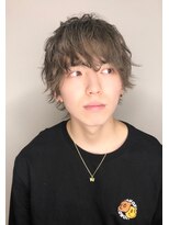 クレオ 片江店(CREO) カット＋ブリーチカラー毛先パーマハイトーン
