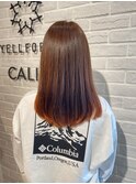 秋カラー　オレンジベージュ