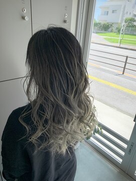 エイト 沖縄豊崎店(EIGHT toyosaki) 【EIGHT 豊崎】お客様スタイル_バレイヤージュ