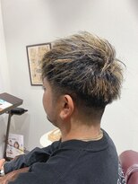 ストーリー(story) メッシュ(ハイライト細め、多め)×暗髪