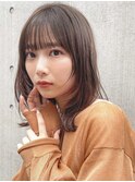 くびれミディアム 20代30代40代 髪質改善 韓国 インナーカラー
