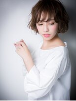 モッズヘア 上尾西口店(mod's hair)&nbsp;大人かわいいくせ毛風カール小顔ミニボブルフv上尾20代30代40代