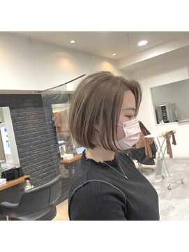 リー 京都西院(Lee) 【Lee京都西院店長】大人ミルクグレージュ