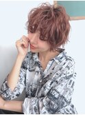 切りっぱなしくびれショートマッシュルームヘア大人ショートボブ