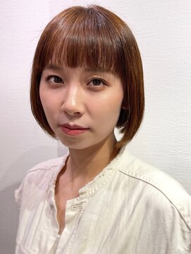 ロンドアベニール 北千住(Lond avenir) 大人かわいいぷつっとミニボブ  namie