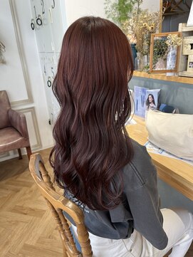 ベルタバイメルク(belta by merc.) 外国人風カラーオレンジベージュ