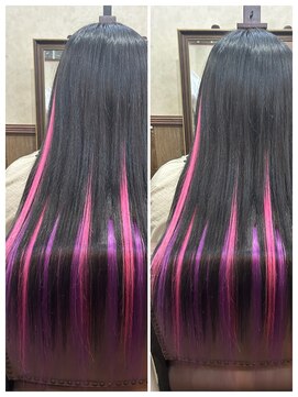 ディー エメ(D-aimer-) 黒髪×パープル・ピンク☆