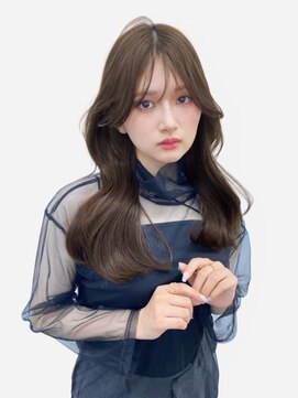 ユーフォリア 池袋東口駅前店(Euphoria) 韓国風/艶カラー/ロングレイヤー/透明感/暗髪/レイヤー