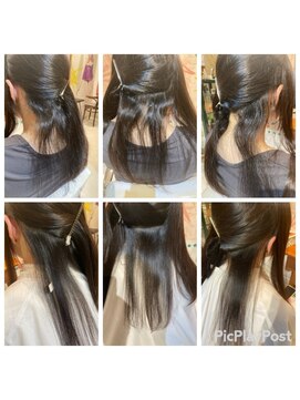 ハロー  三軒茶屋(hair Hello) セミロングストレート