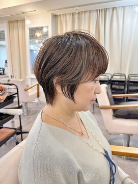 トッカ ヘアアンドトリートメント 難波店 ショートカット/ショートヘア/ショートボブ/30代40代50代/難波