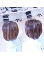 サンクレポ 超艶/白髪染めを使わない白髪染めハイライト/2024夏秋カラー