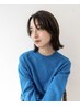 【白髪染めリタッチカラー+カット】4900円